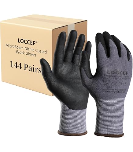 PIP 16-530/XL G-Tek Salt and Pepper Grip Gloves with HPPE Fiber